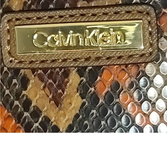 Calvin Klein python purse - Picture 3 of 7
